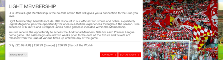 リバプールのメンバーシップ登録手順を画像付きで解説 Footytix 海外サッカーチケット攻略ブログ